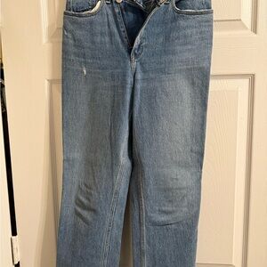 Abercrombie 90s high rise straight leg jeans